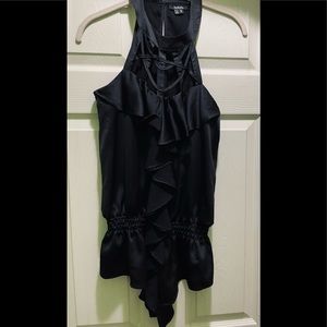 Basic black dressy blouse